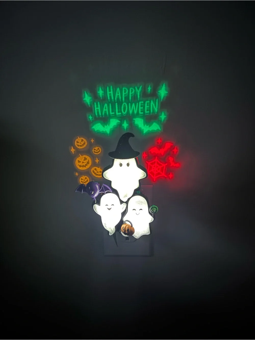 Bath & Body Works Ghoul Friends Projector Nightlight Wallflowers Fragrance Plug